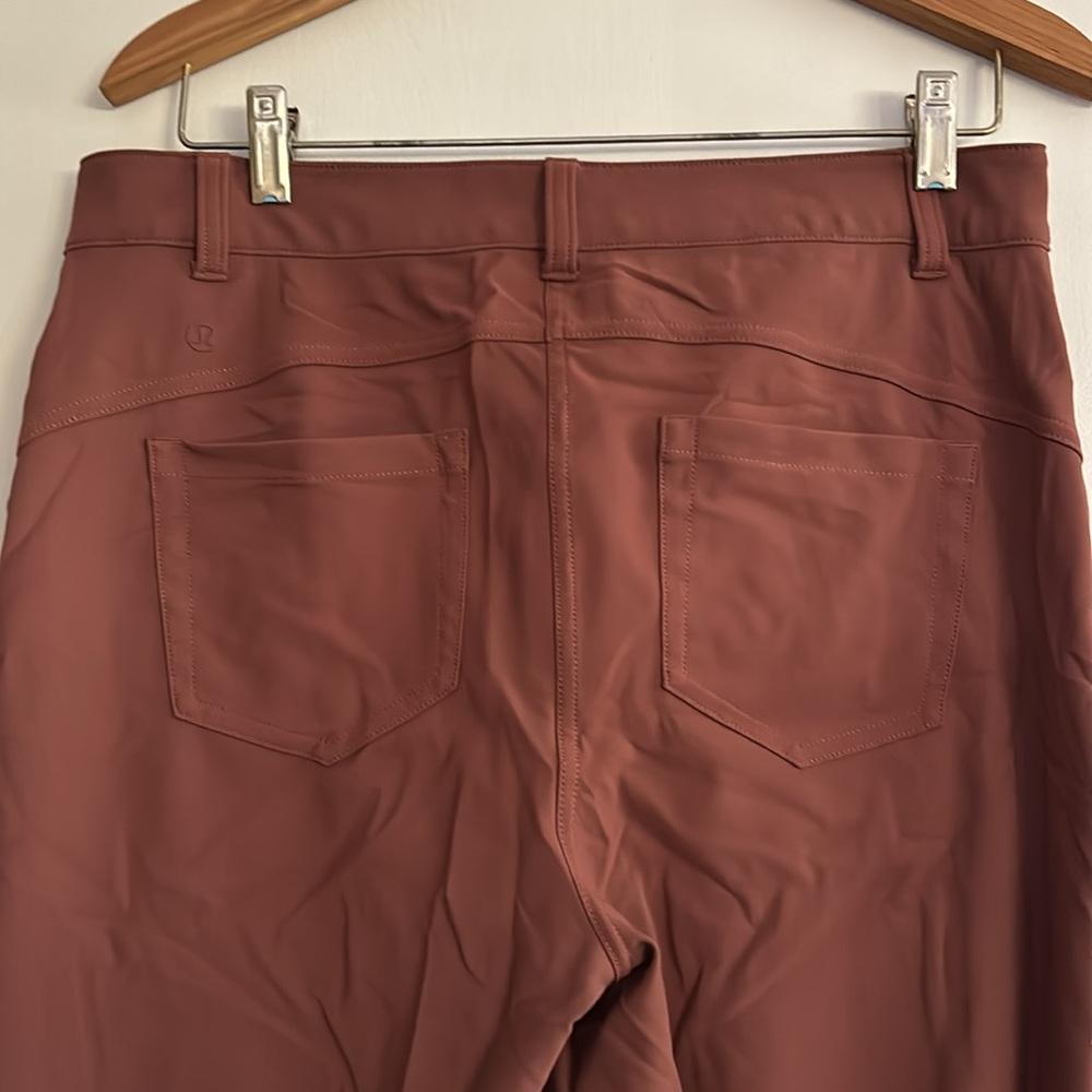 City Sleek Slim-Fit 5 Pocket High-Rise Pant, size 32, Ancient Copper - Picture 3 of 3